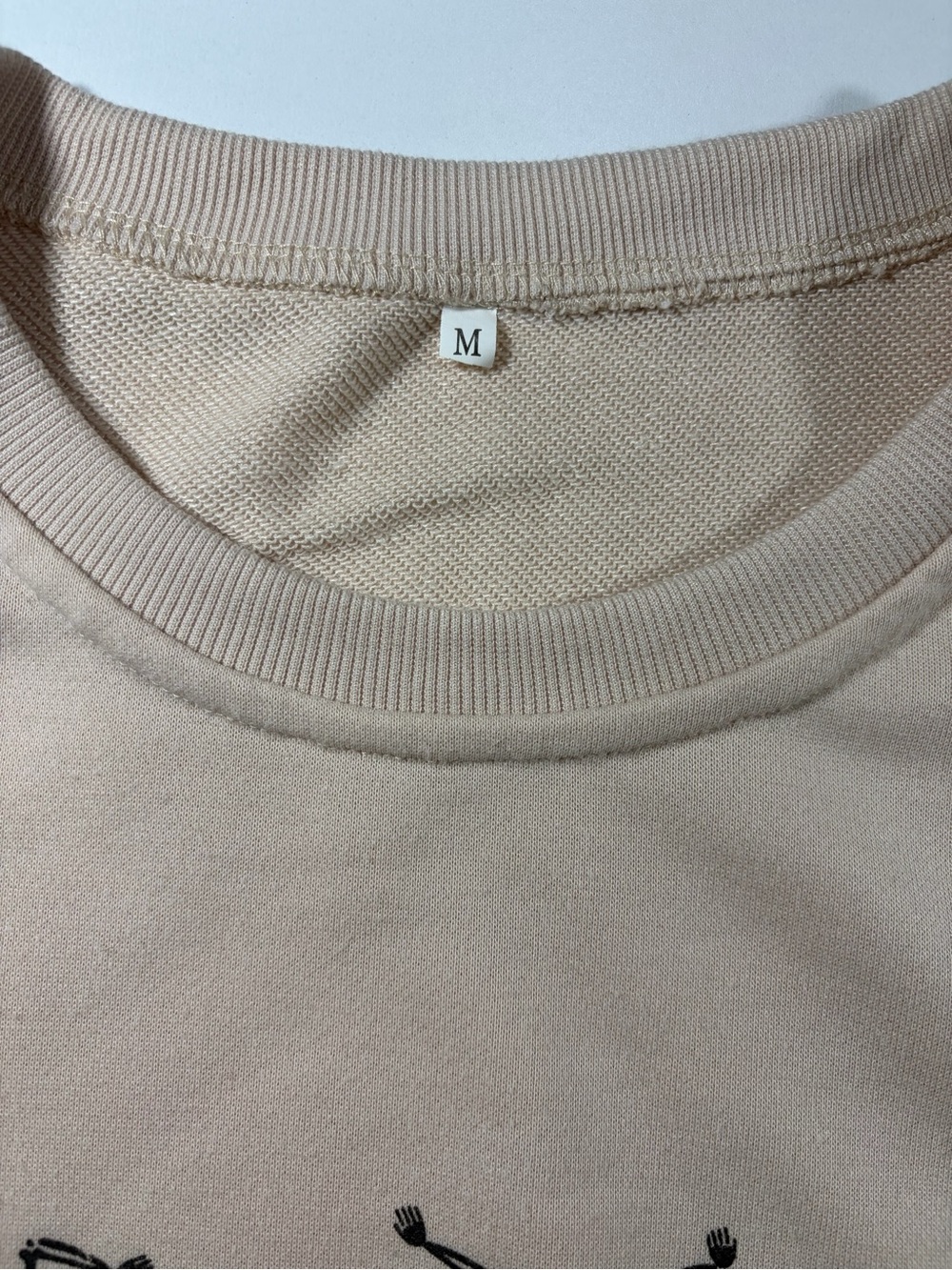 Dancing Skeleton Crewneck Sweatshirt (M) - Picture 5 of 11